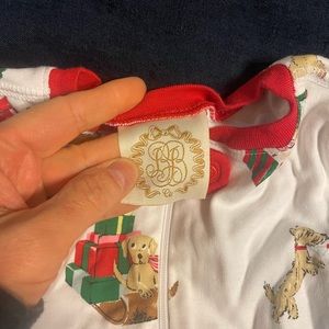 Never worn Beaufort Bonnet Company Santa Paws pajamas NWOT 2T